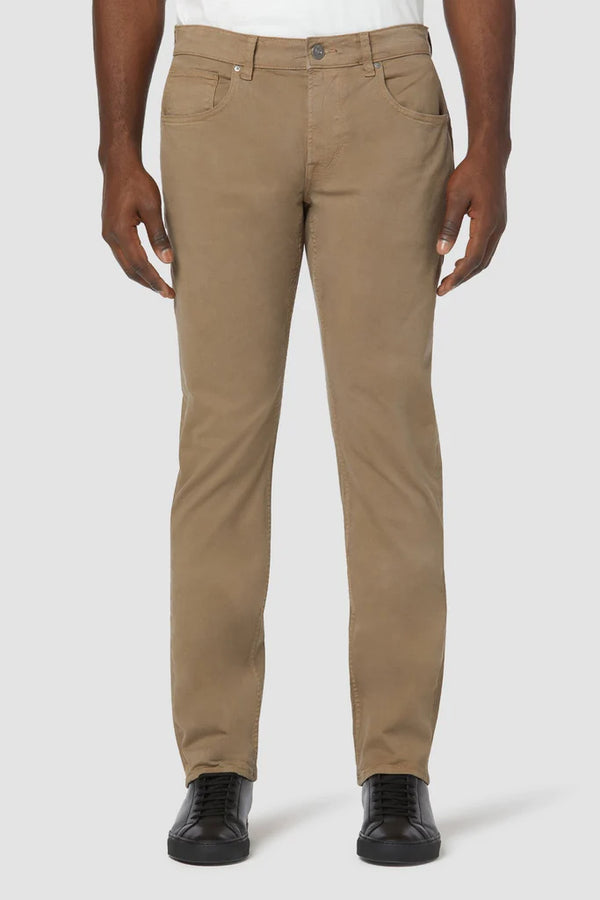 Blake Slim Straight Pants in Dark Taupe