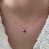 Ruby Aria Necklace