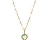 Green Sapphire Aria Necklace