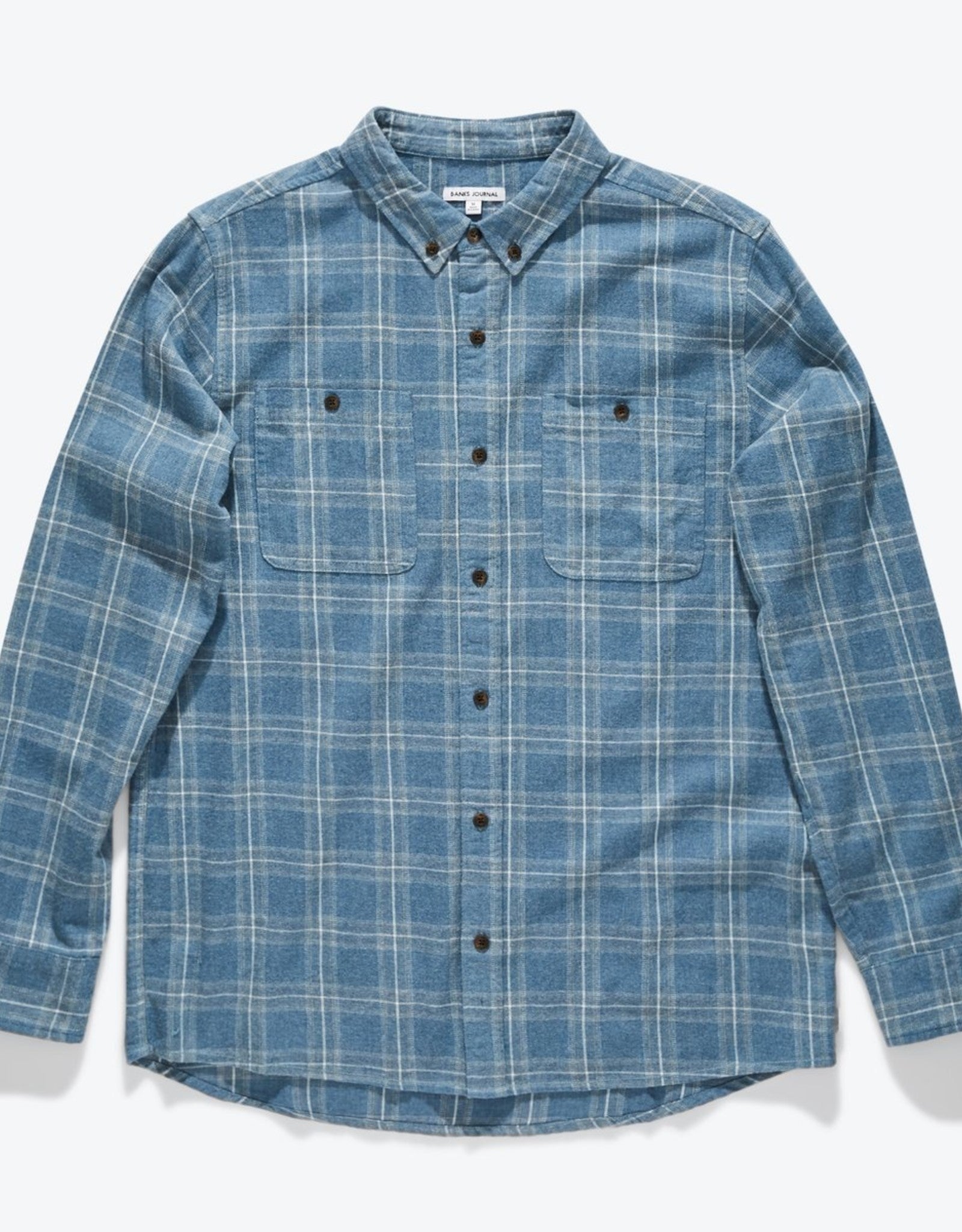 Vanish L/S Shirt in Insignia Blue