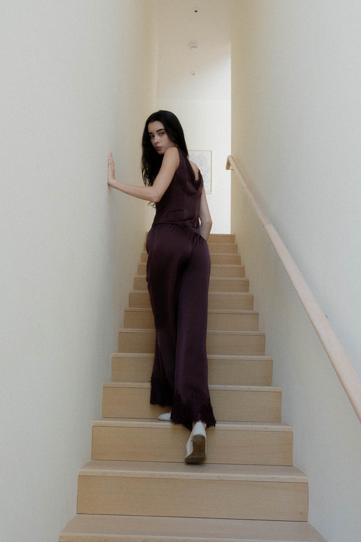 Annie Pants in Plum