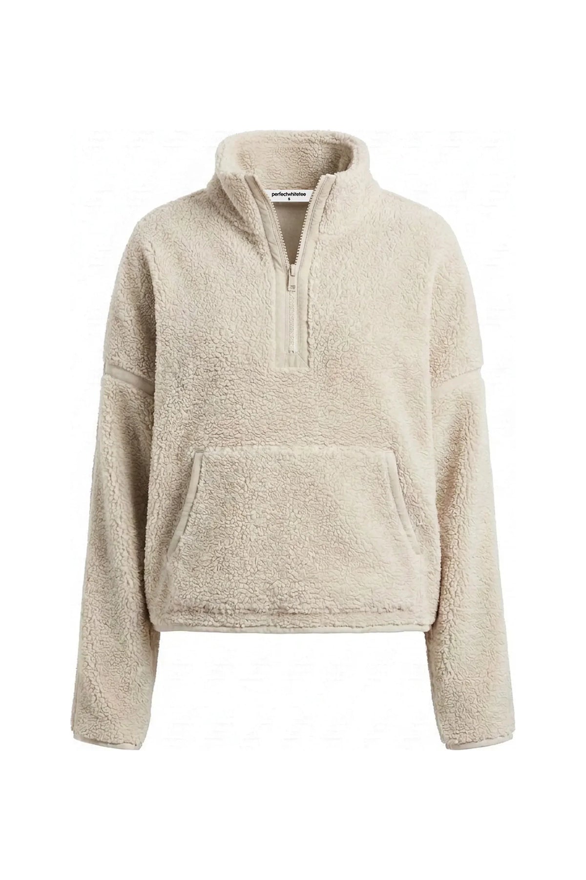 Tristan Sherpa Fleece Half Zip Pullover
