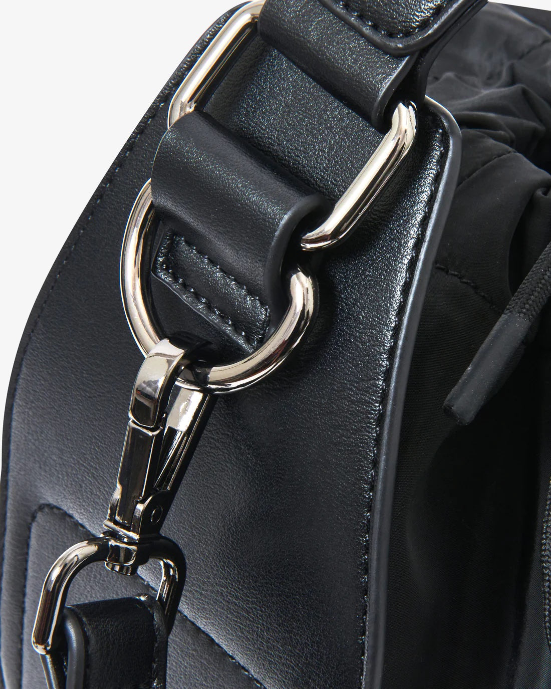 LEAGUE SMALL MATTE TWILL SOFT STRUCTURE - PAVED BLACK