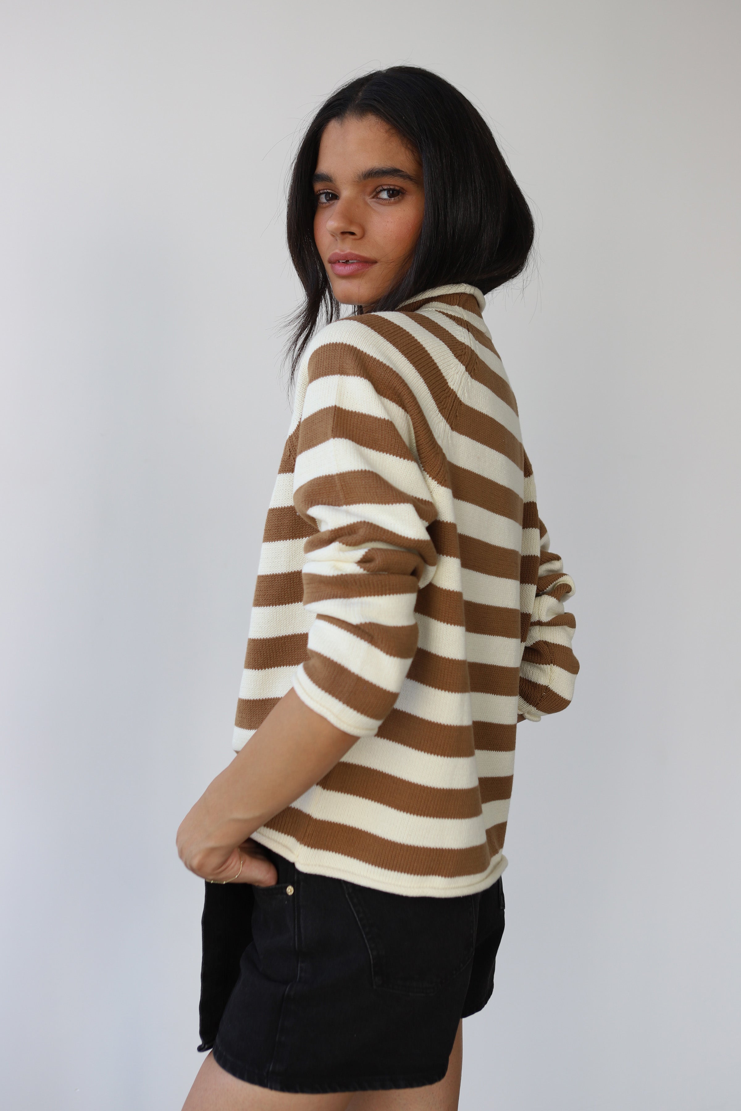 The Mock Neck - Ginger Root