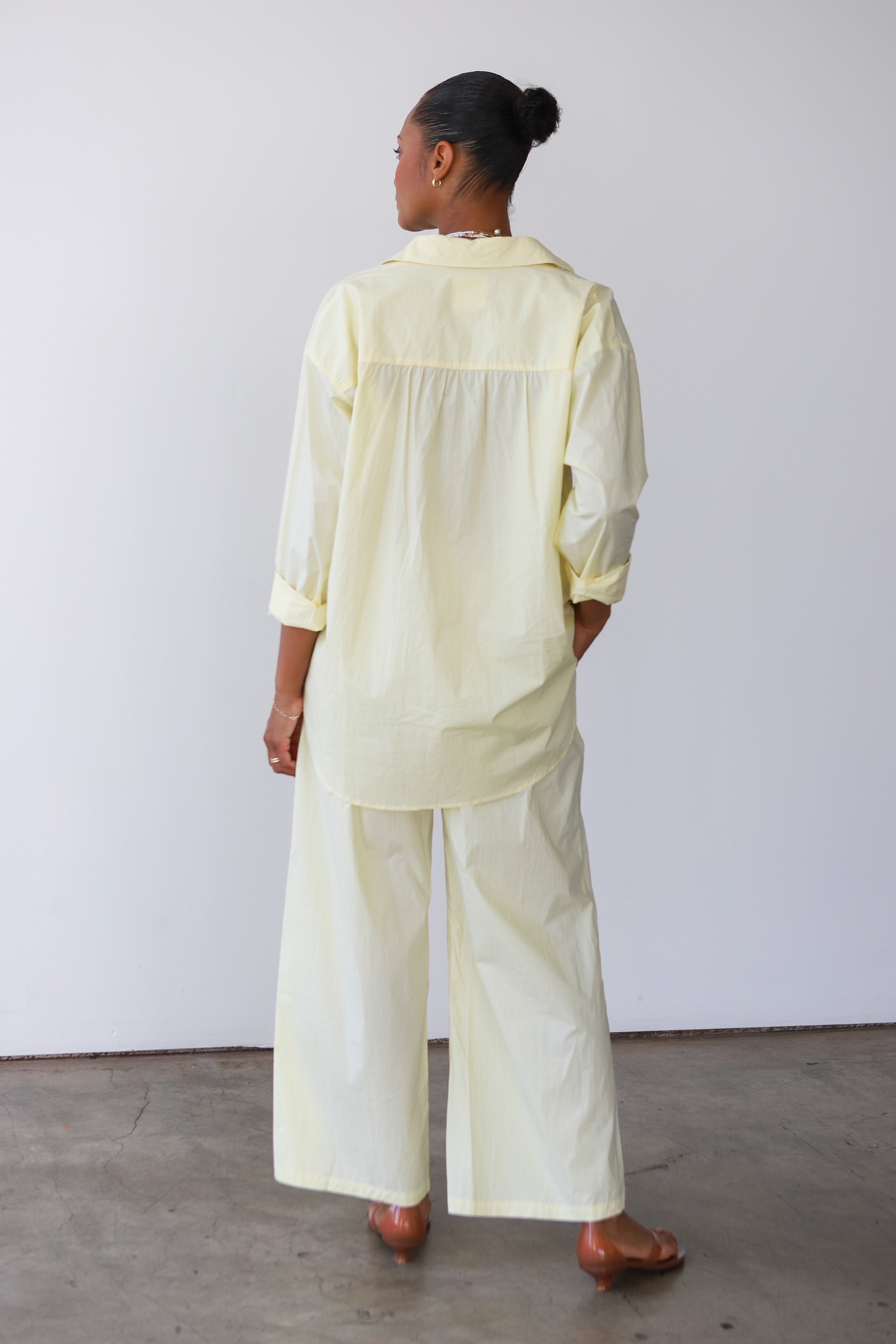 The Poplin Button Down - Butter