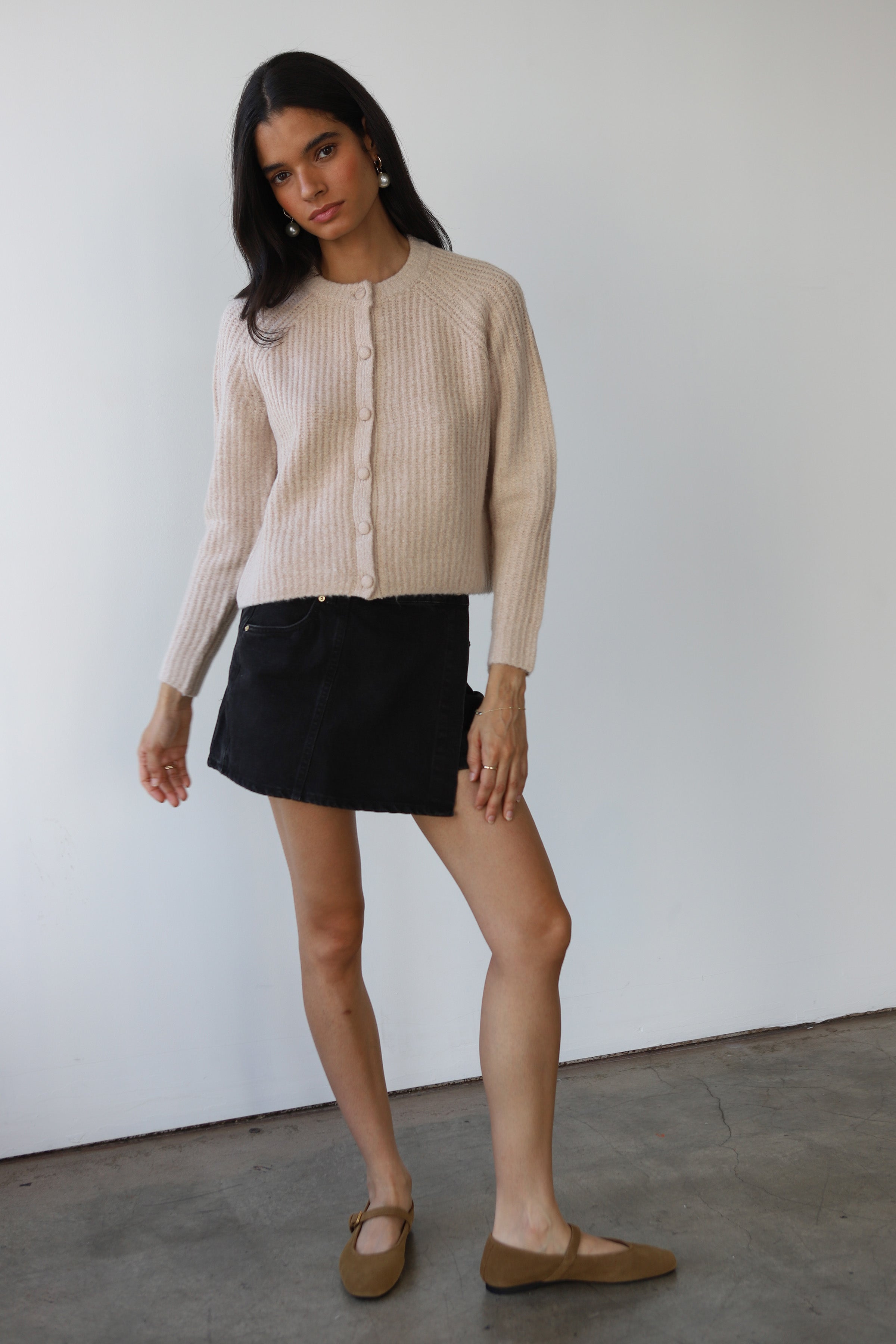 Poppy Cardigan - Lychee