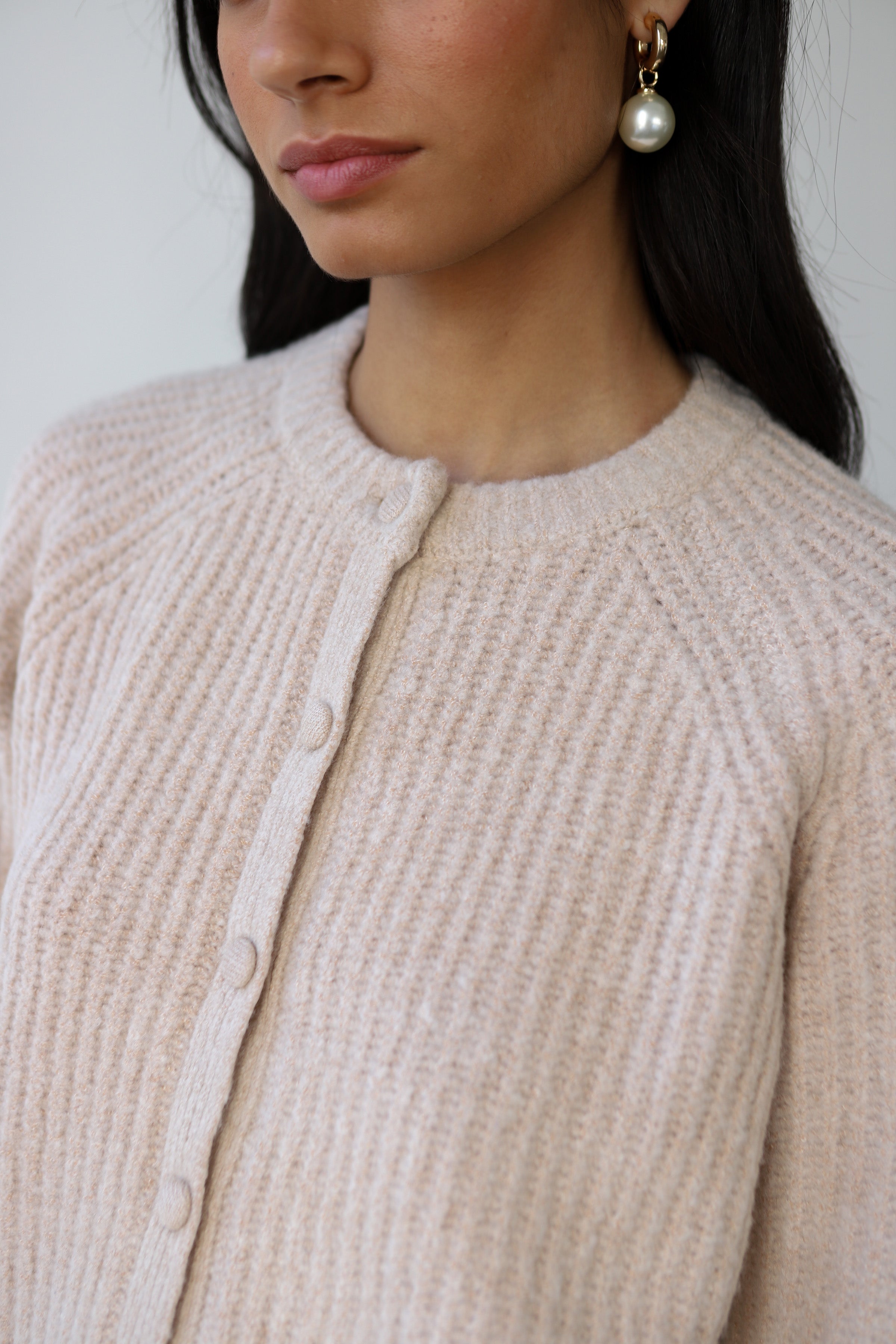 Poppy Cardigan - Lychee