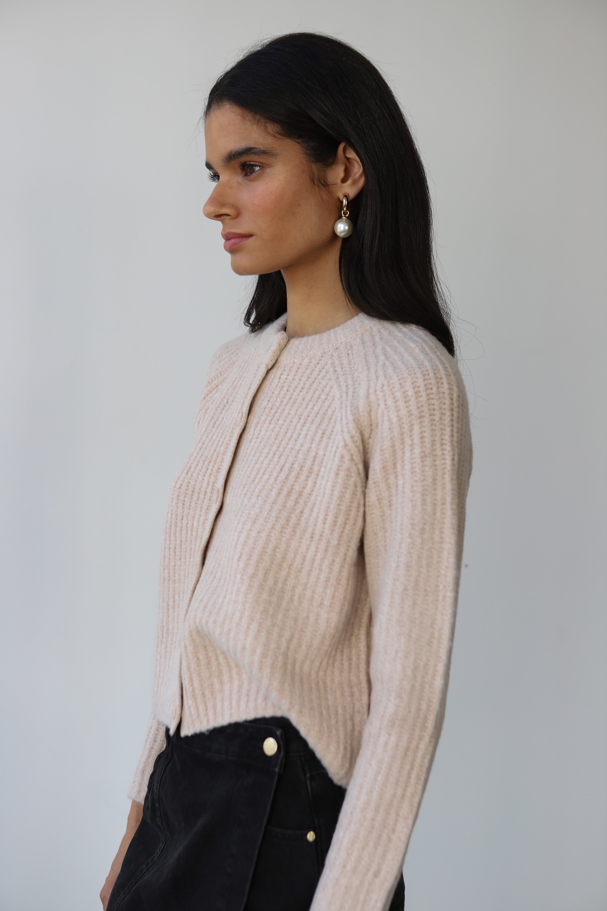 Poppy Cardigan - Lychee