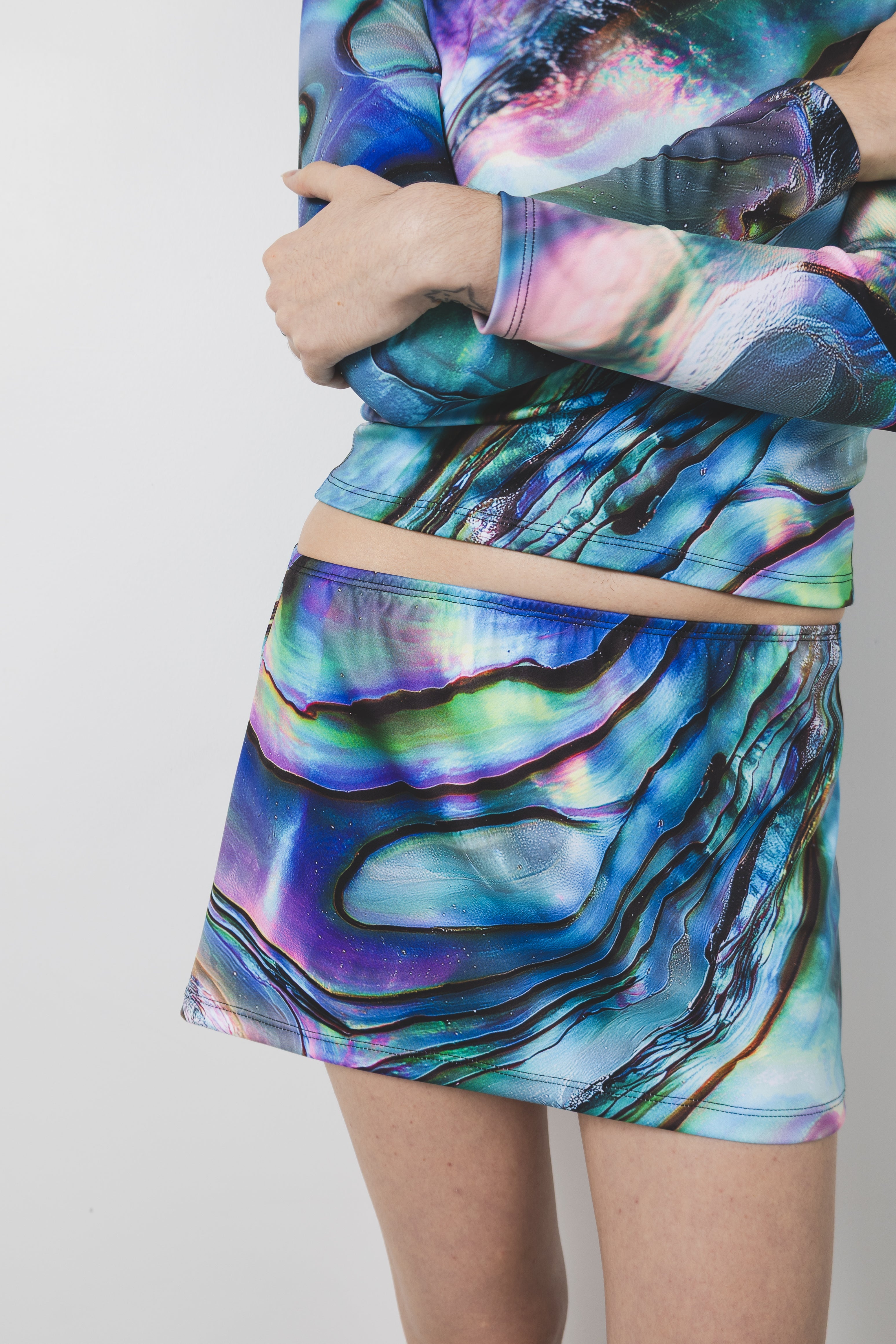 Abalone Mini Skirt