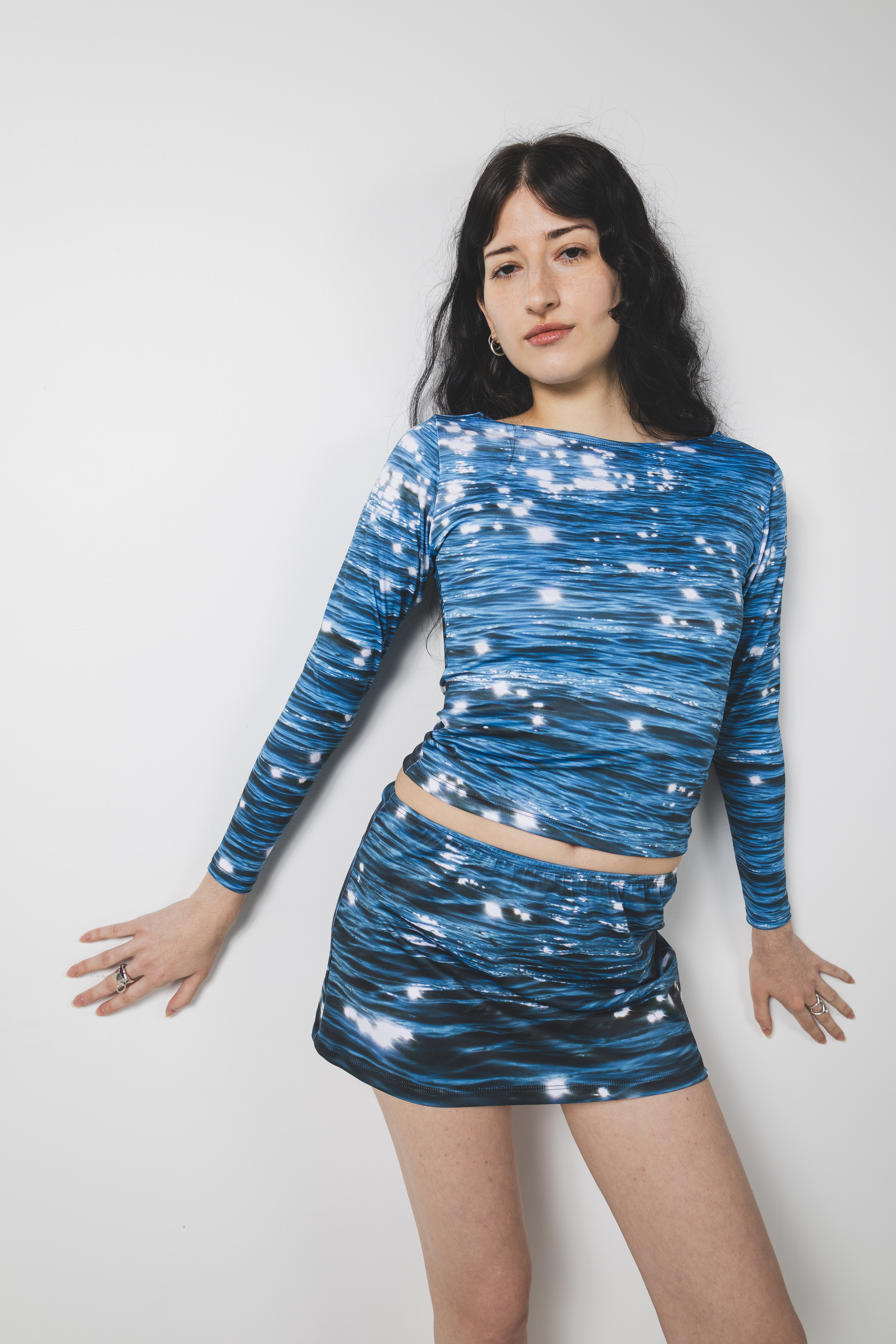 Tide Mini Skirt