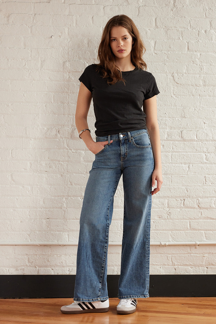 Romi Mid Rise Wide Leg - Northport