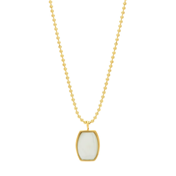 Archie Necklace - White Mother of Pearl
