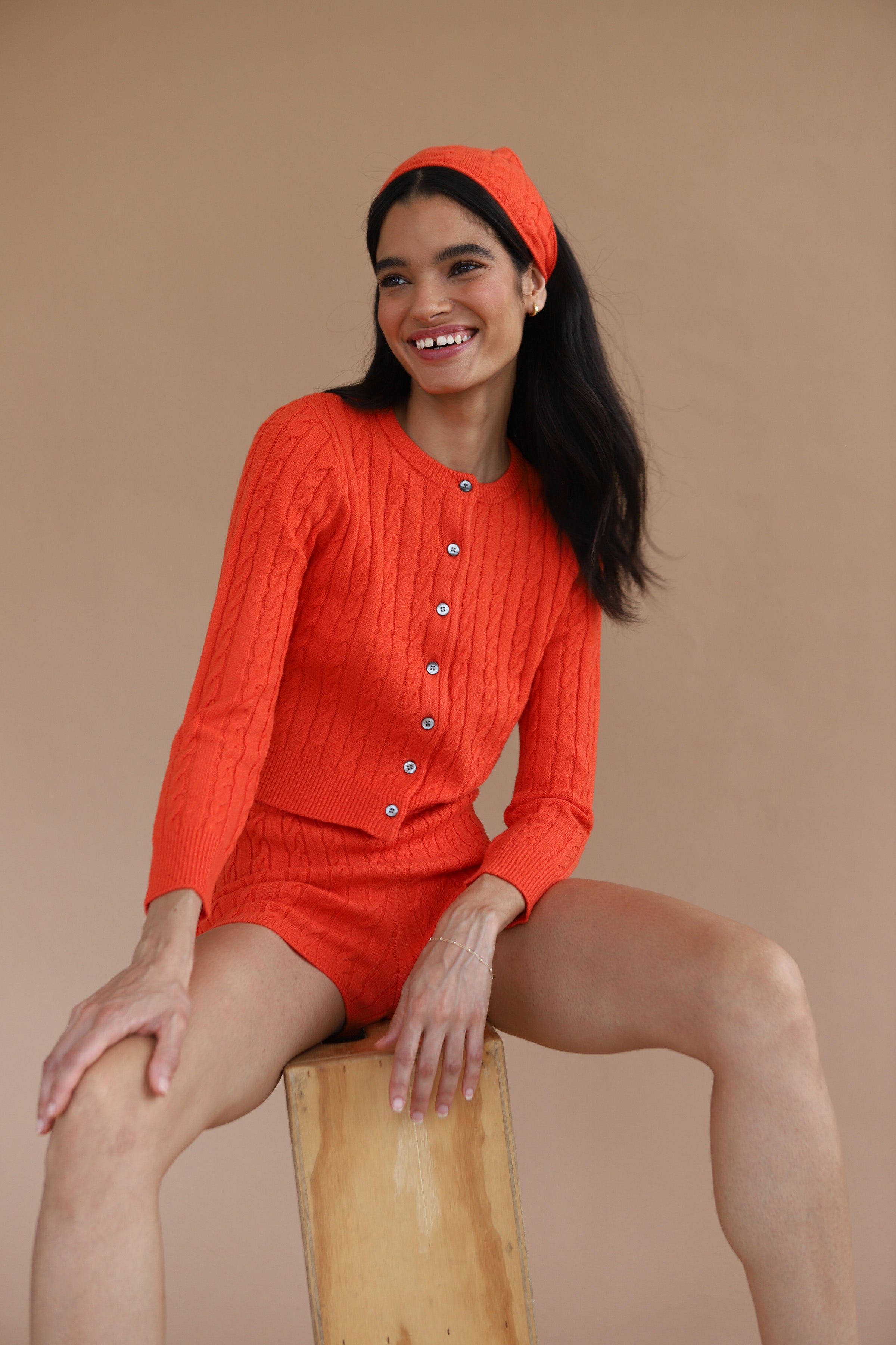 Valerie Cardigan - Poppy