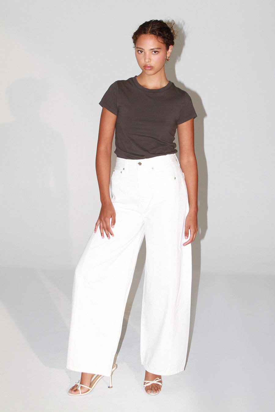Arden Wide Leg - Vintage White