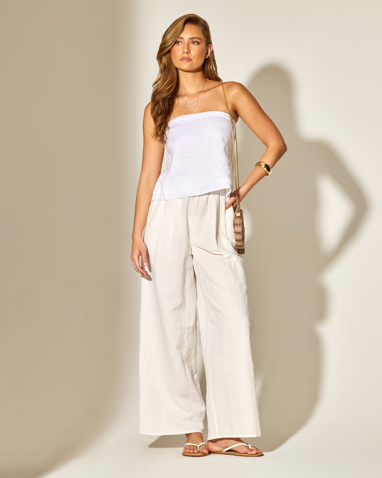 Palma Pant - White