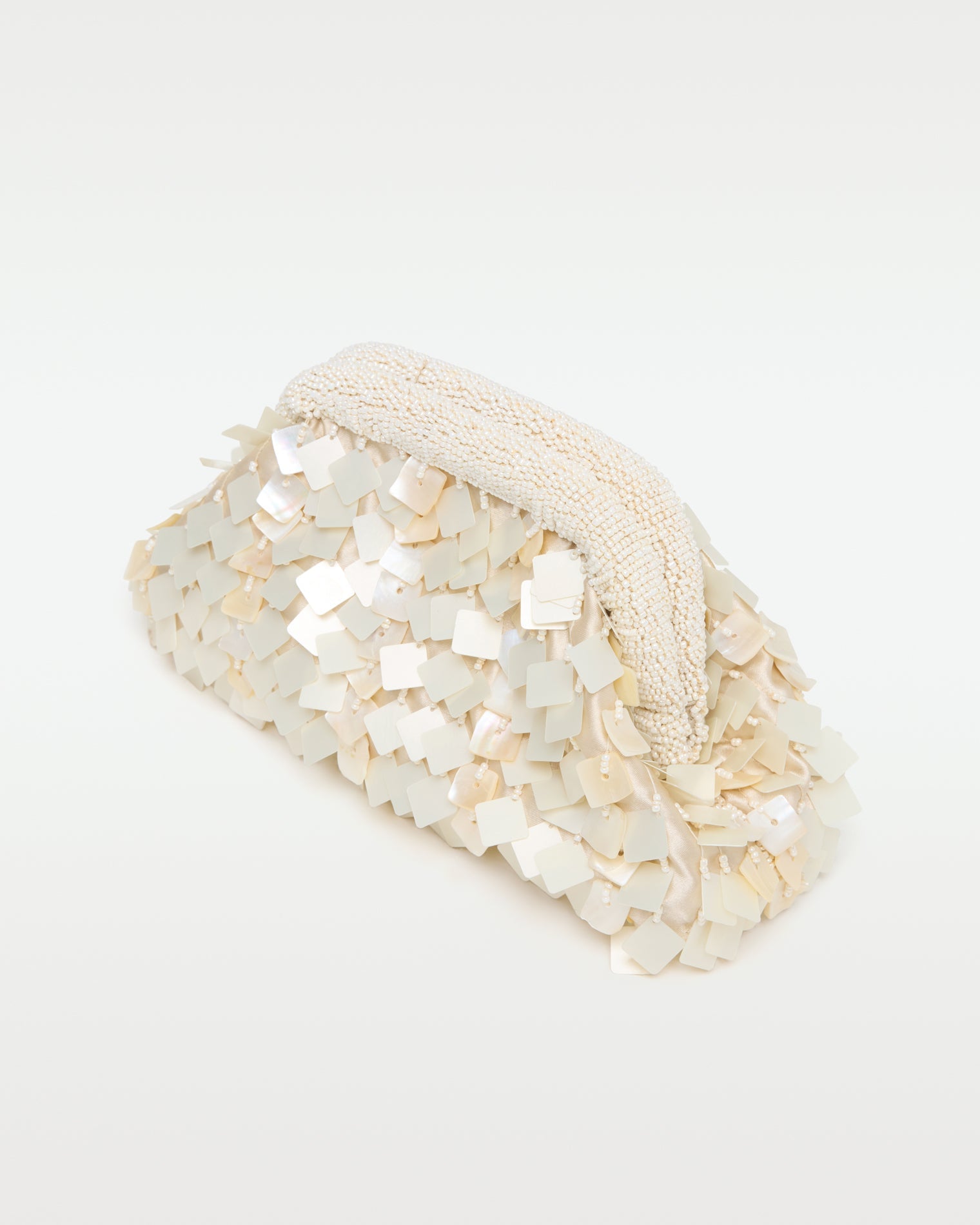 Vienna Clutch - Cream