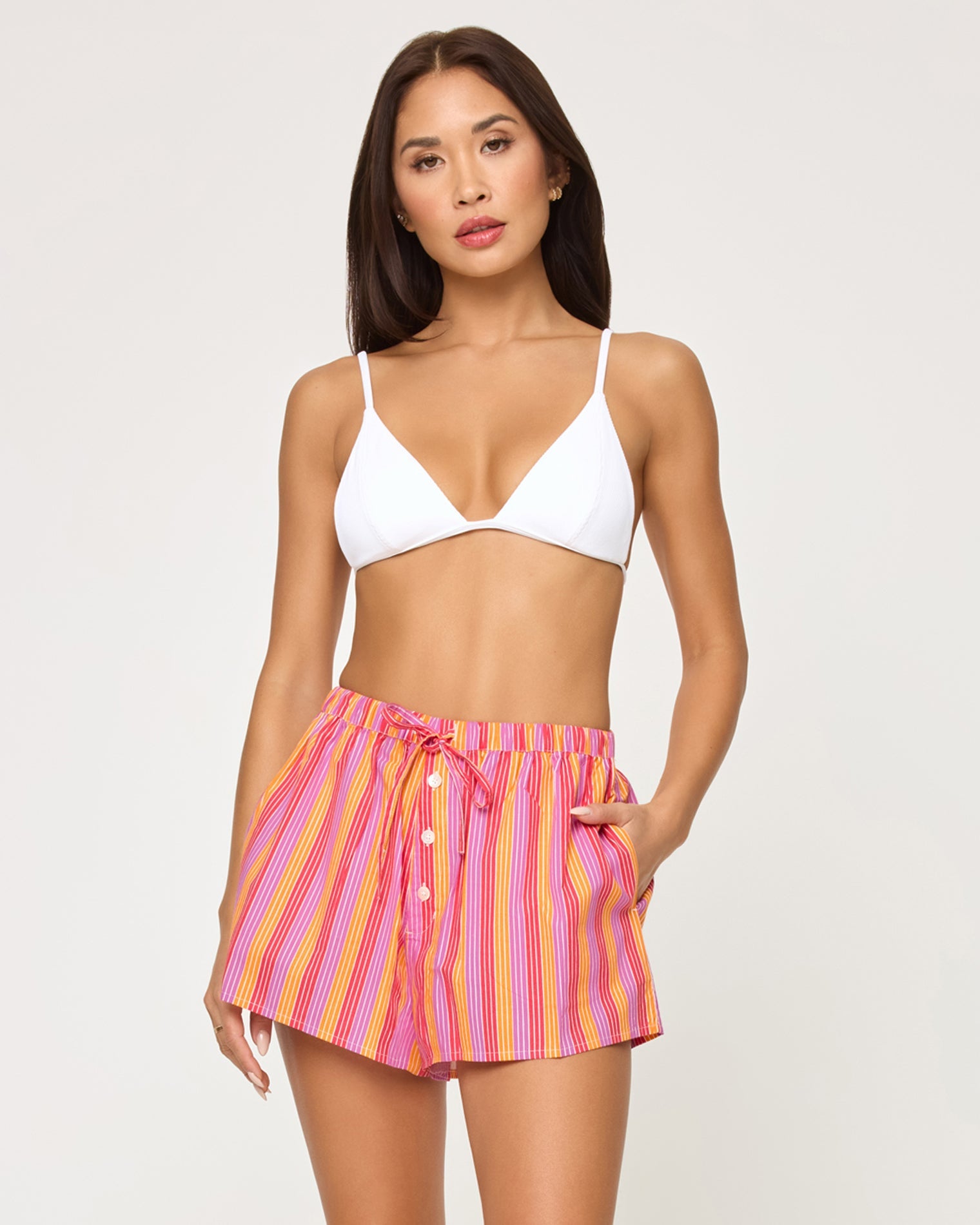 Skipper Short - Bondi Babe Stripe