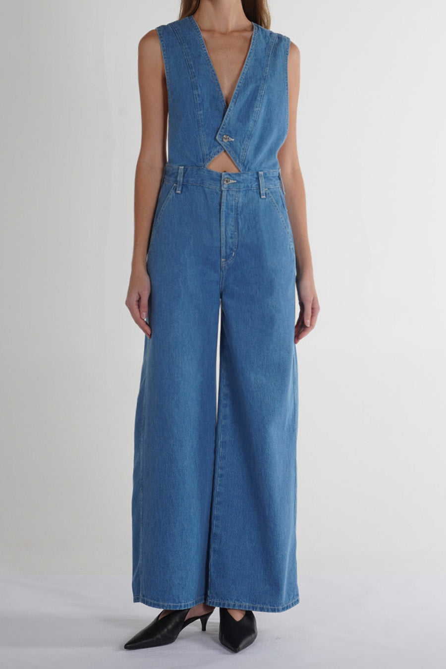 Elina Jumpsuit - Etheral Blue