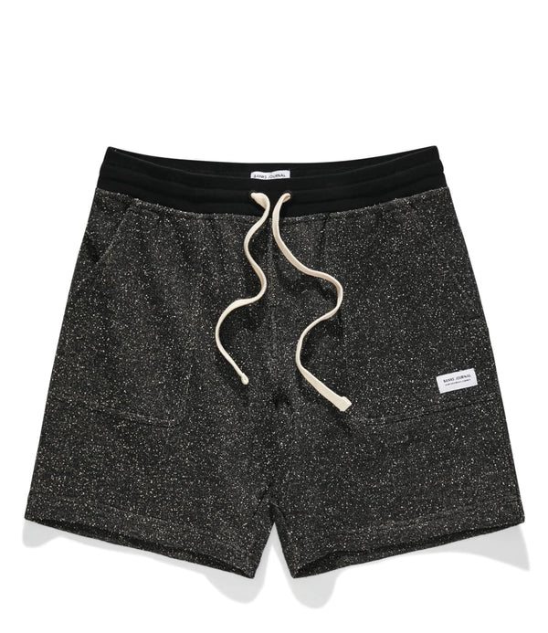 Big Bear Fleece Walkshort in Dirty Black