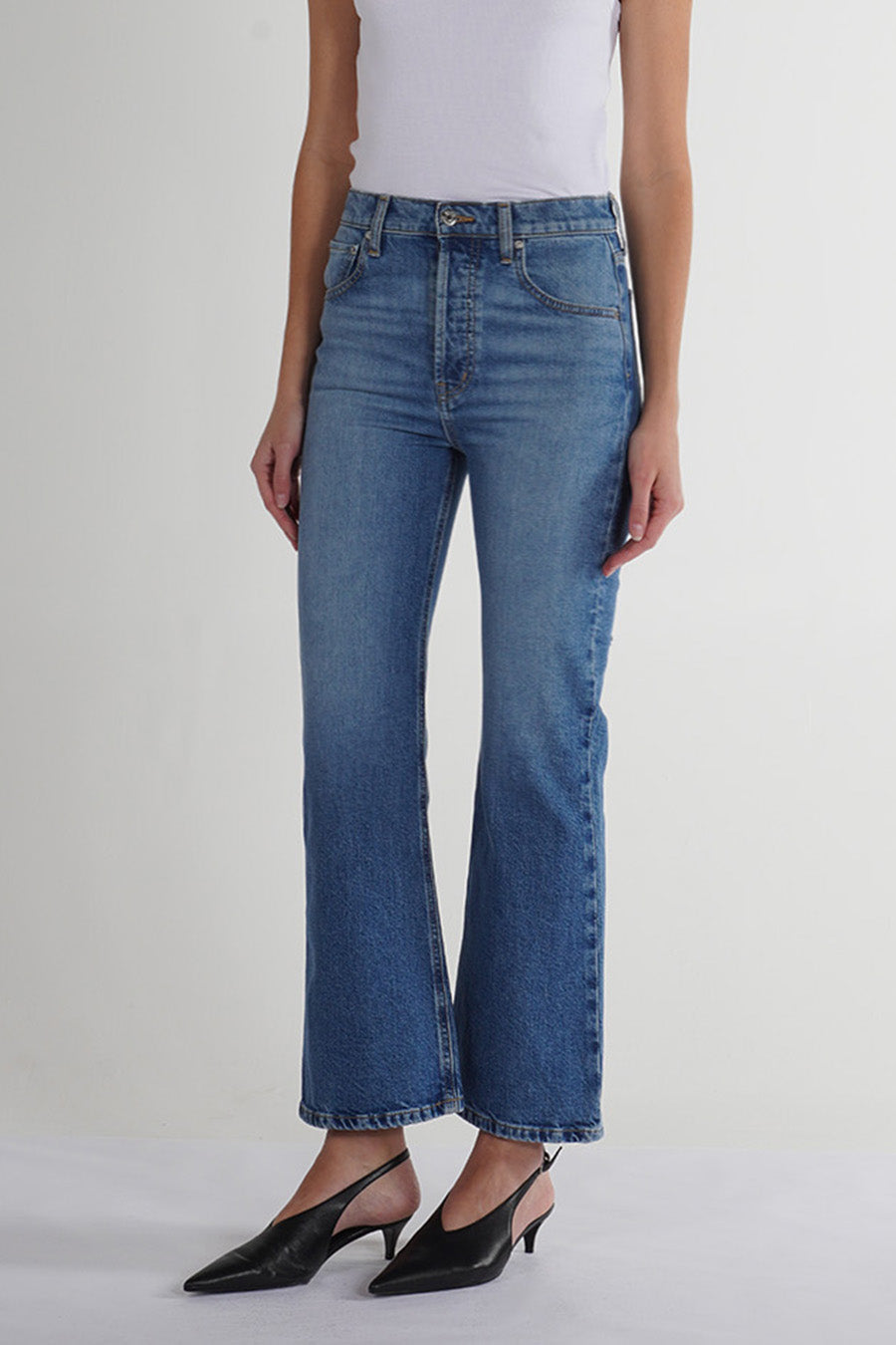 Kent Cropped Flare - Rockaway