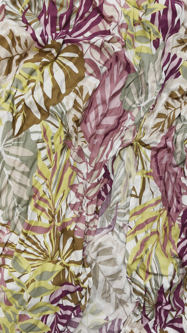 Island Floral Skirt in Tropical