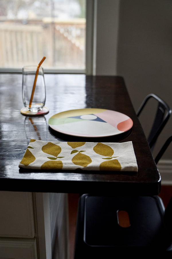 Bamboo Dinner Plate Set in Planes