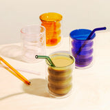Double Wall Groovy Cup in Green