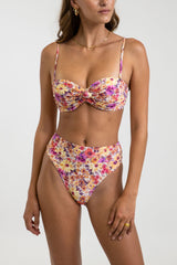 Bombas Knotted Bandeau Top