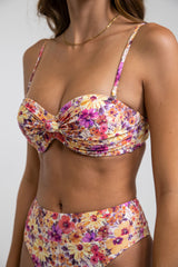 Bombas Knotted Bandeau Top