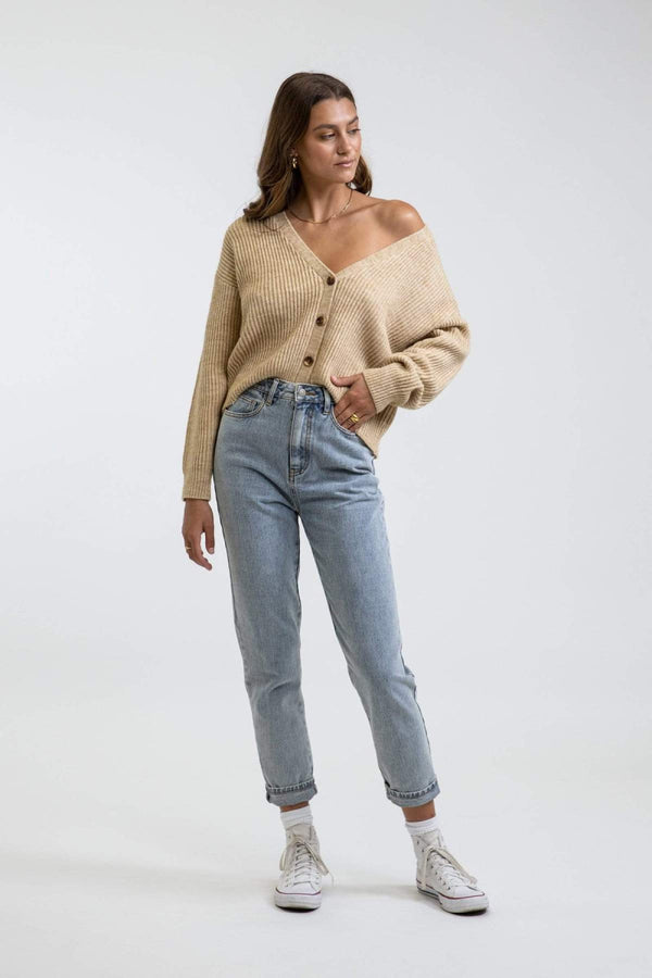Homestead Cardi in Oatmeal