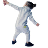 Maverick Romper - Heather Grey