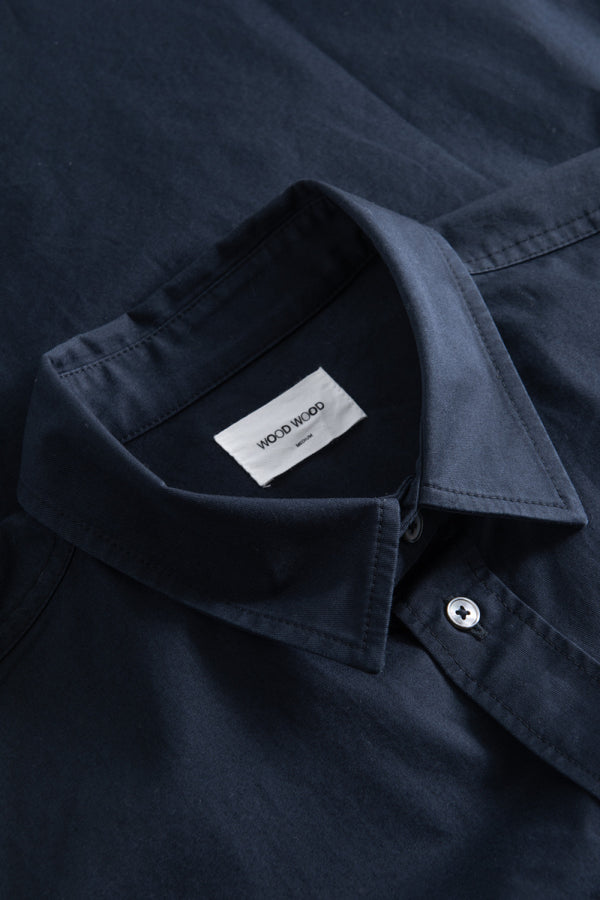 Avenir Twill Shirt in Navy
