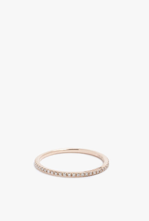 Axis Ring w/ Pave Diamonds