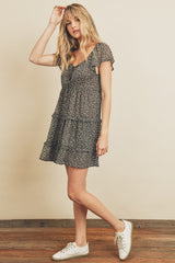 Stevie Swing Dress in Indigo
