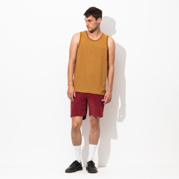 Minimal Tank in Tobacco
