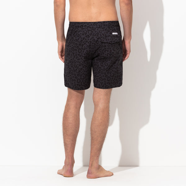 Wilder Elastic Boardshort in Black