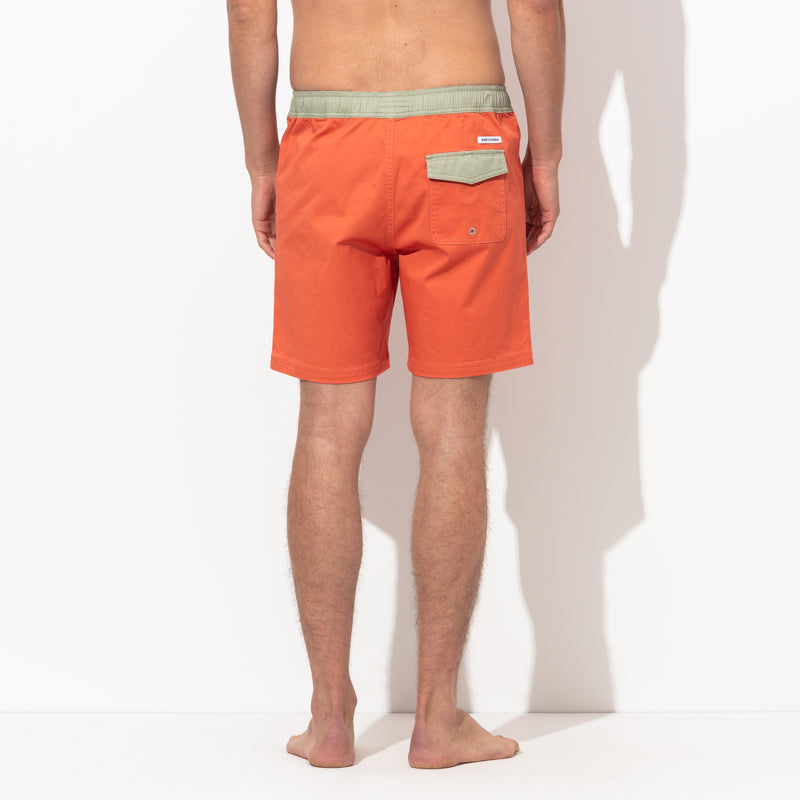 Primary Elastic Boardshorts in Faded Rose