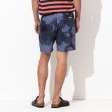 Washed up Elastic  Walkshort in Moon Light