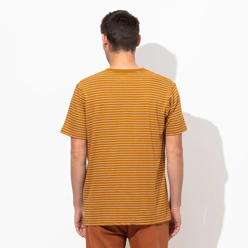 Minimal Deluxe Tee Shirt in Tobacco