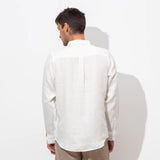 Hastings L/S Shirt in Off White