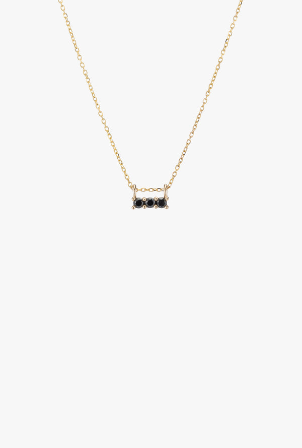 3S Black Diamond Necklace