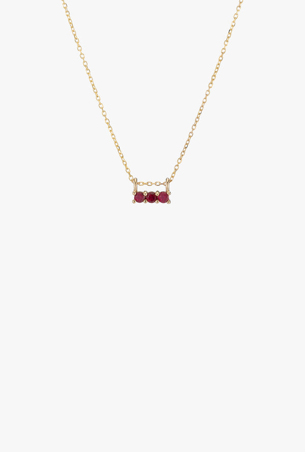 Ruby 3S Necklace