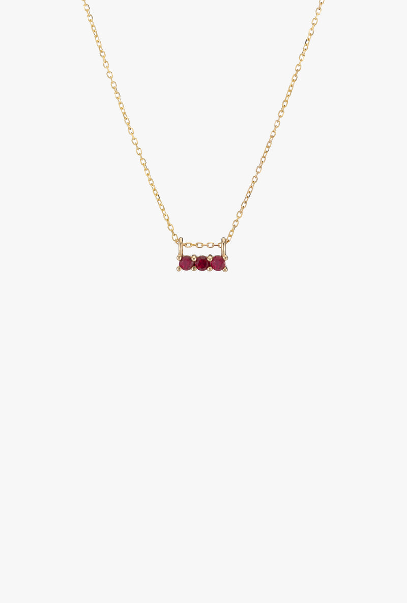 Ruby 3S Necklace