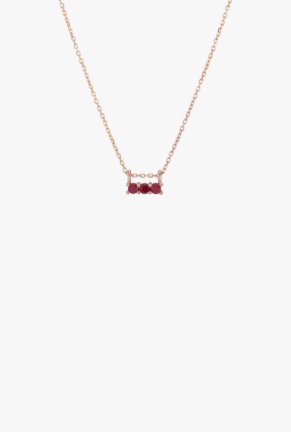 Ruby 3S Necklace