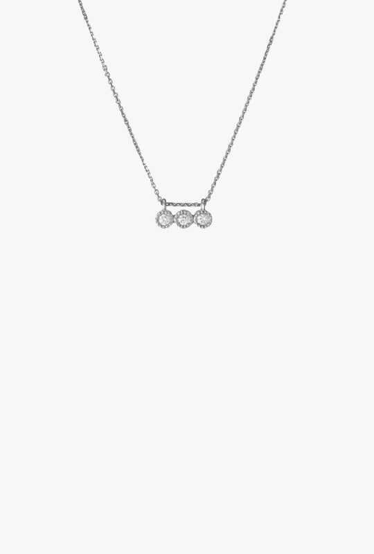 3 Diamond Necklace