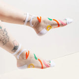 Sheer Socks in Outline