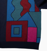 Blocked Landscape Sweater