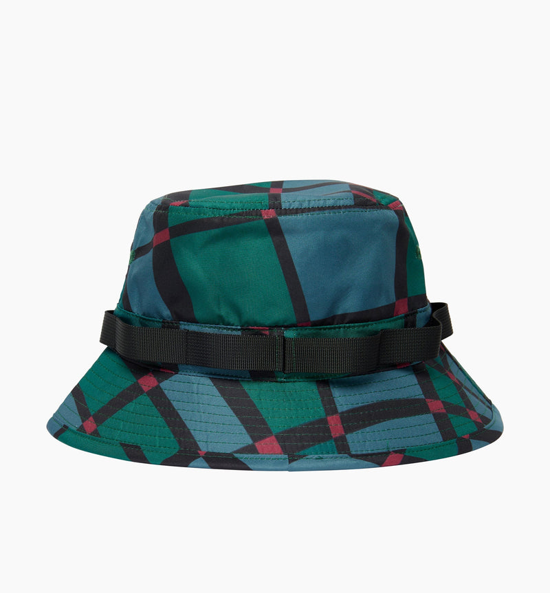 Squared Waves Pattern Safari Hat