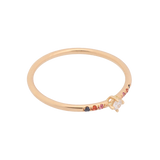 14k Kaleidoscope Ring