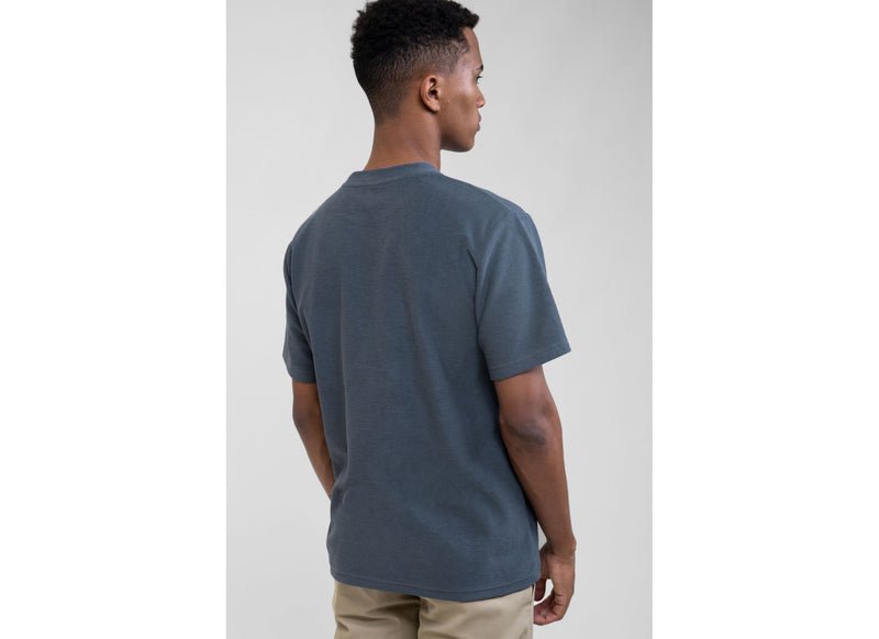 Vintage Terry Tee in Navy